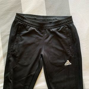 Adidas XS zip up soccer pants